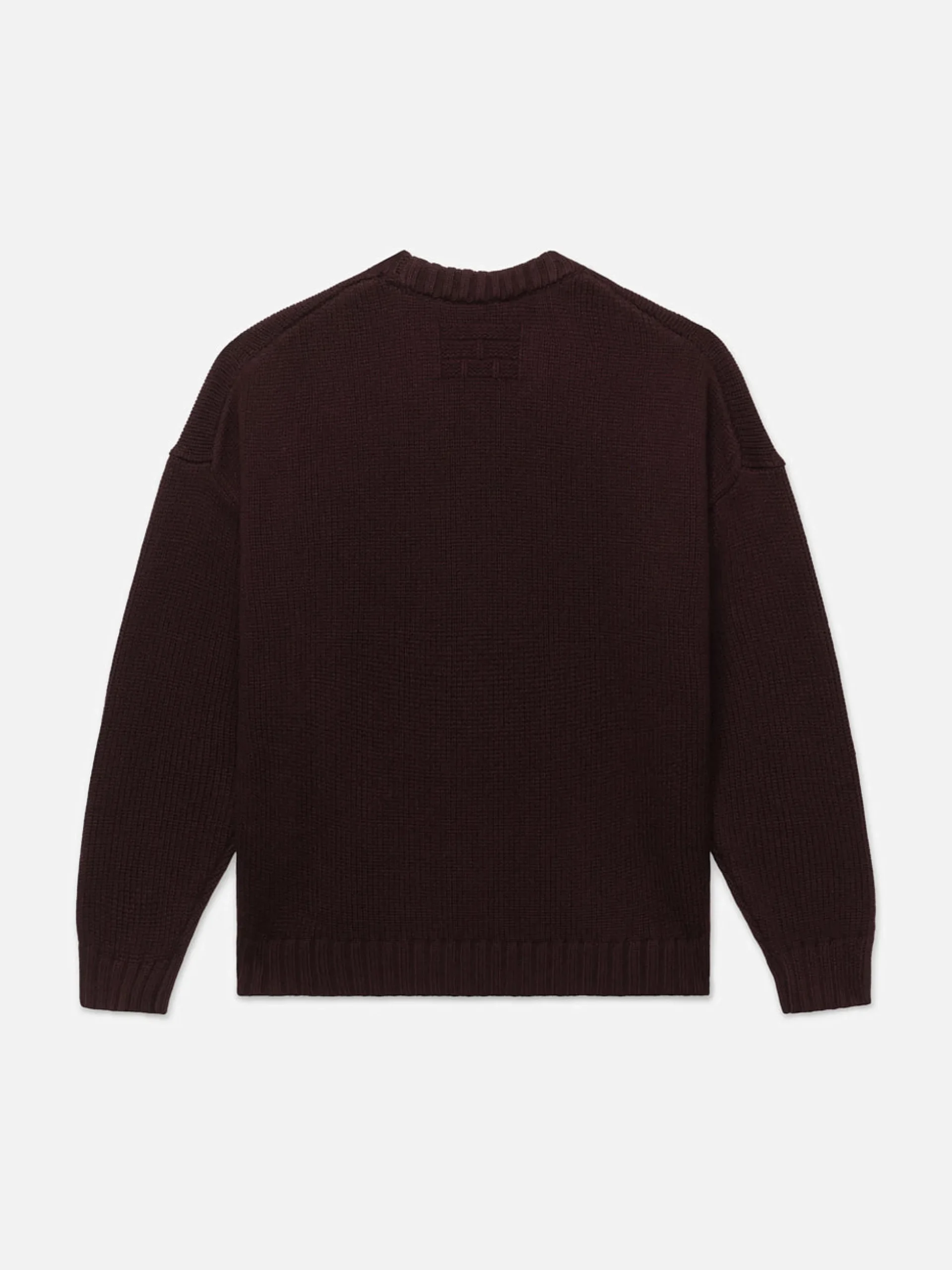Ritz Unisex Cashmere Sweater in Bordeaux