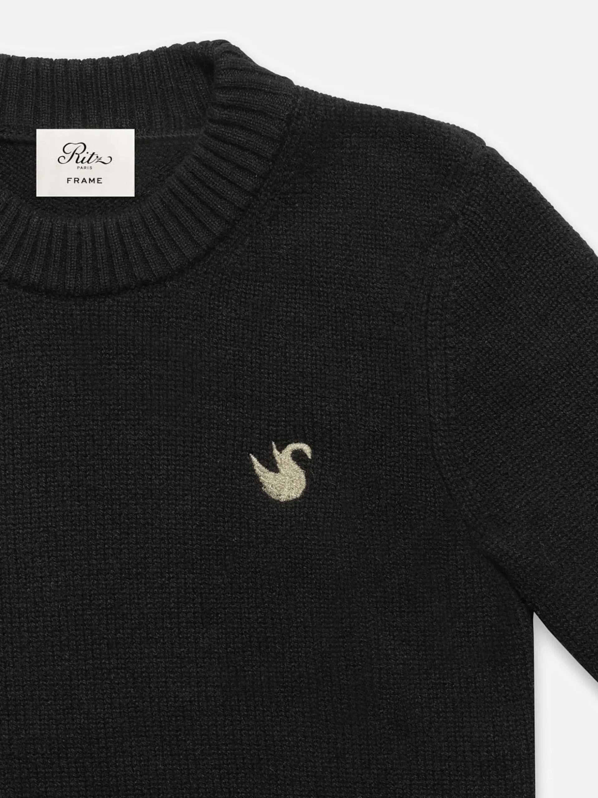 Ritz Women's Cashmere Sweater in Black