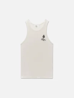 Ritz Women's Rib Tank in White