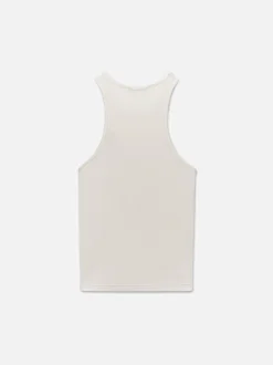 Ritz Women's Rib Tank in White