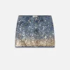 The Atelier Champagne Skirt in Gold Embellished