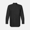 The Borrowed Pocket Shirt in Black