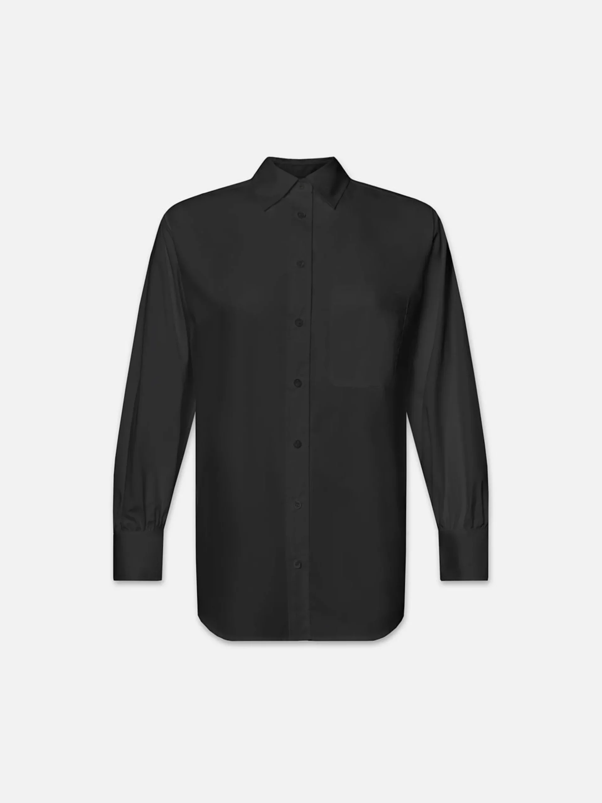 The Borrowed Pocket Shirt in Black
