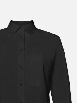 The Borrowed Pocket Shirt in Black