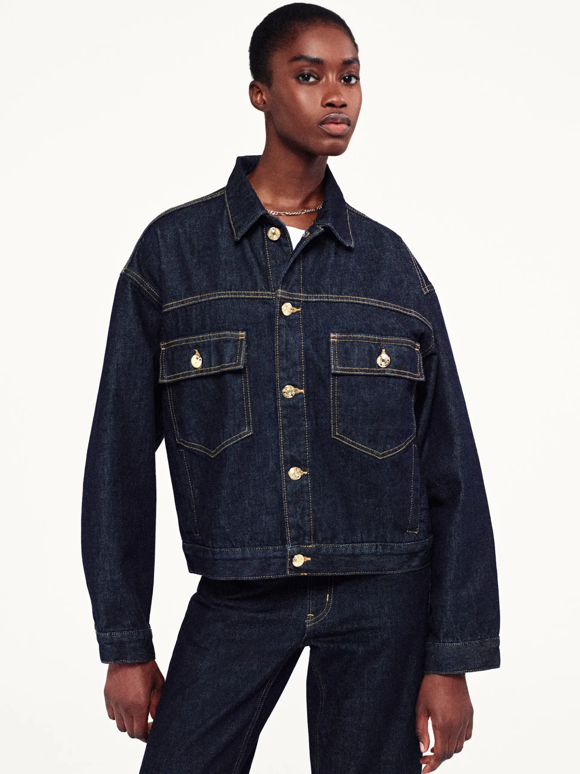 The Boxy Jacket in Rinse