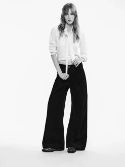 The Corduroy Trouser in Black