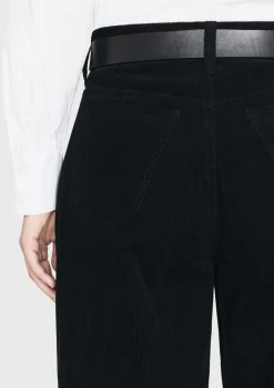 The Corduroy Trouser in Black