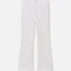 The Jetset Crop Mini Boot in White