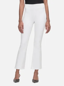 The Jetset Crop Mini Boot in White