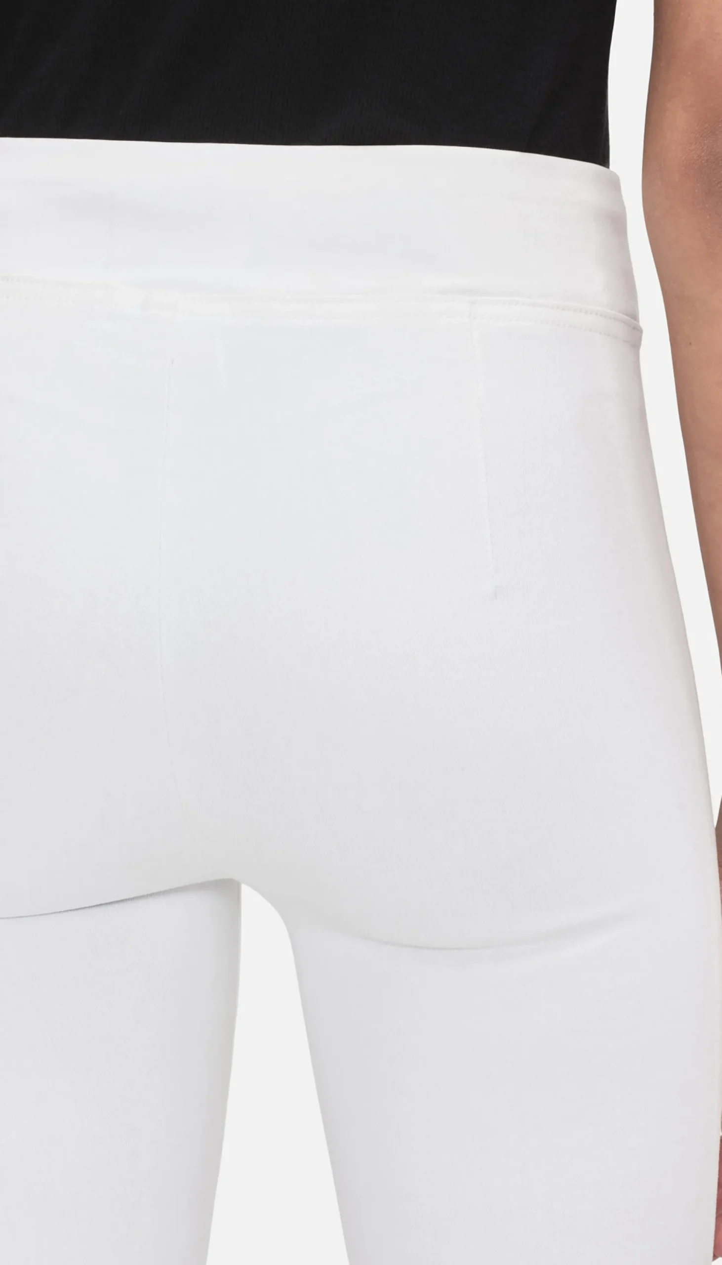 The Jetset Crop Mini Boot in White