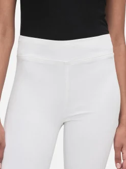 The Jetset Crop Mini Boot in White