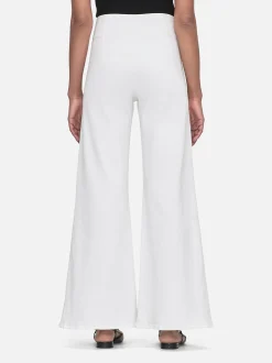 The Jetset Wide Leg in White