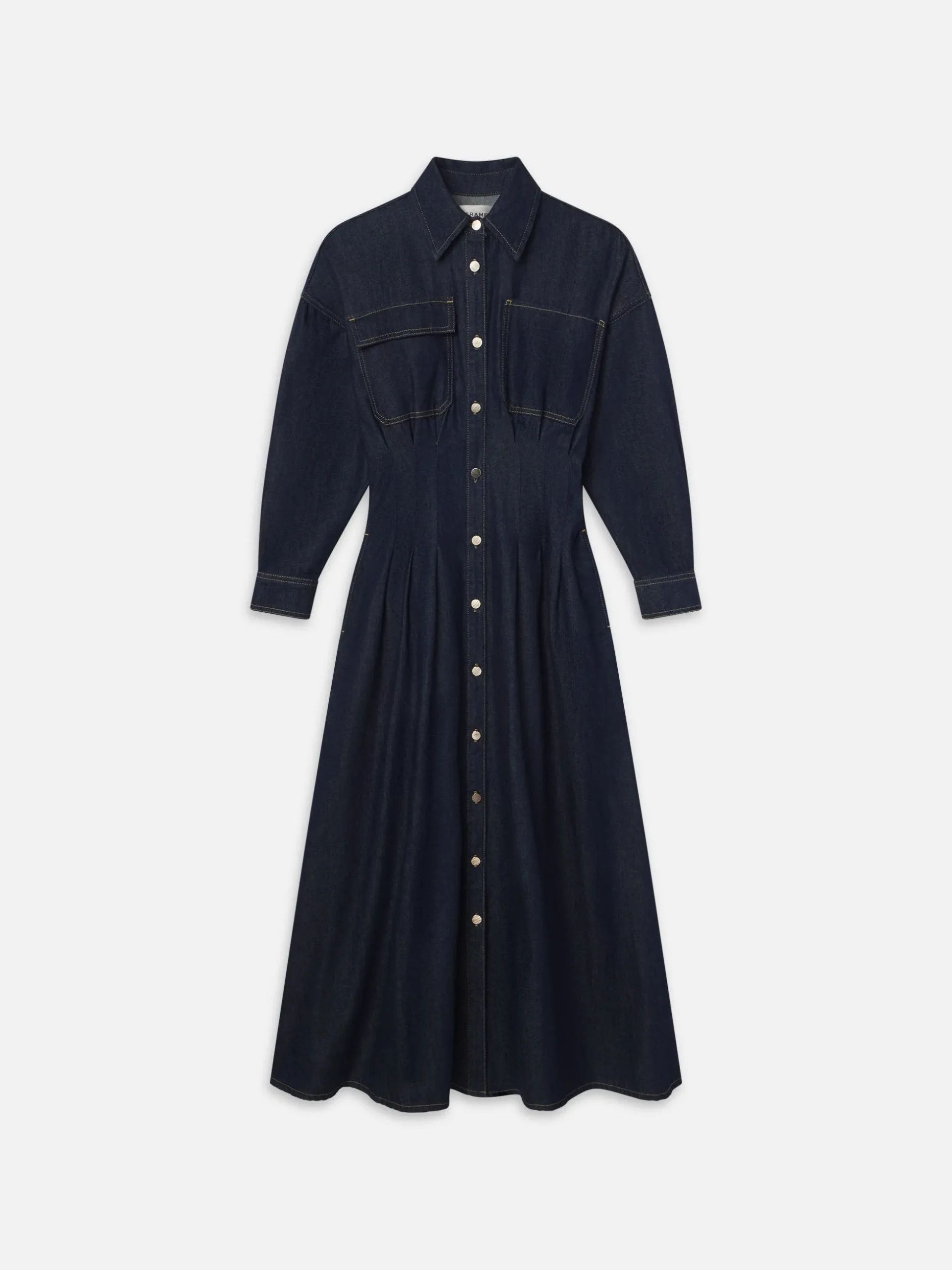 The Nipped Dress in Rinse
