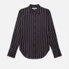 The Standard Shirt in Navy Stripe Multi