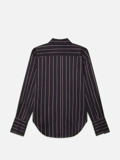 The Standard Shirt in Navy Stripe Multi