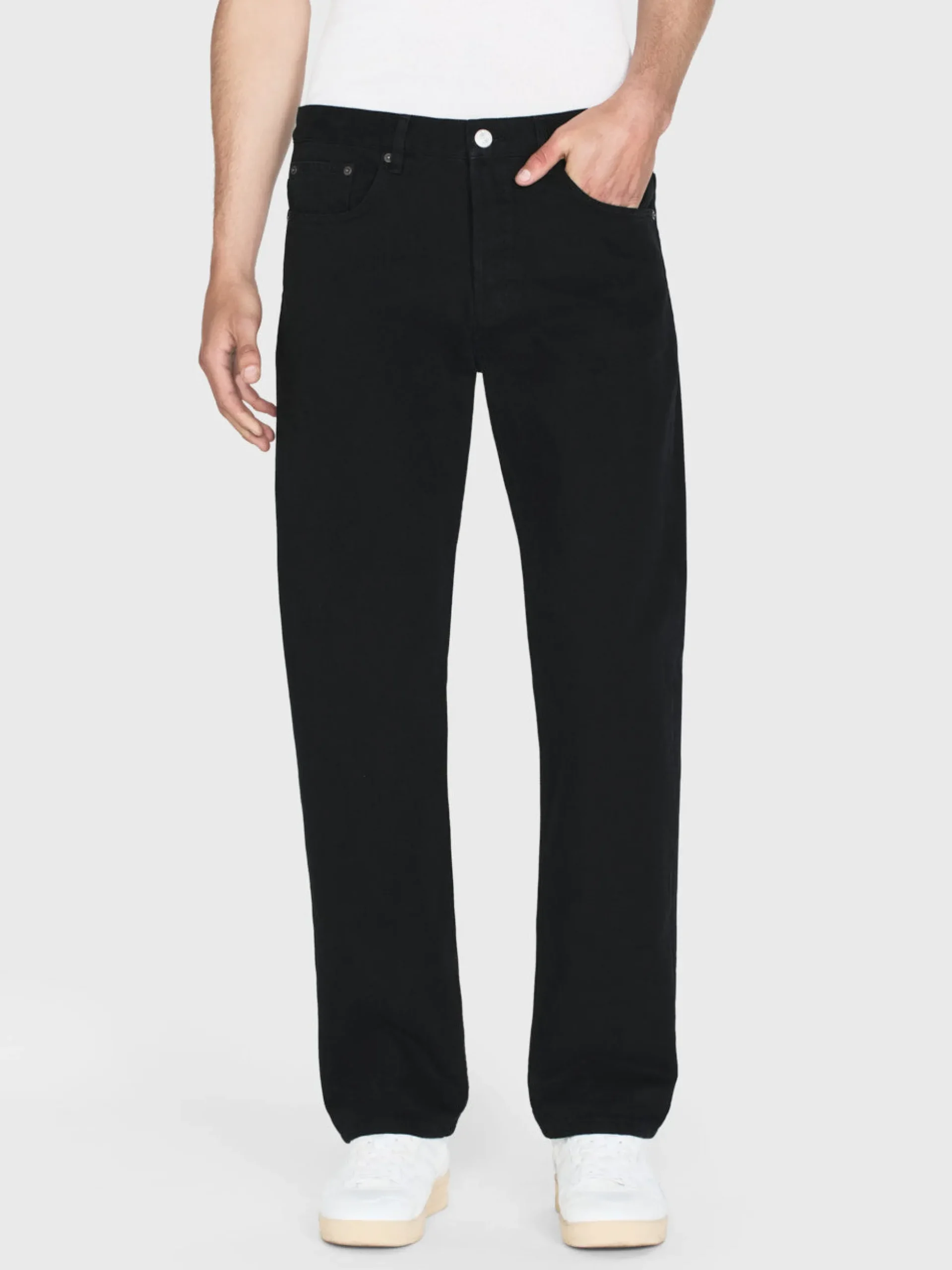 The Straight Jean in Black