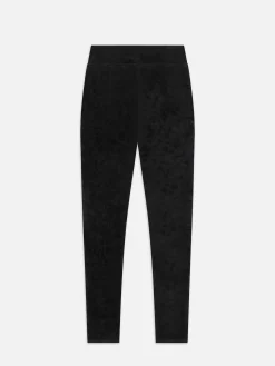 The Velvet Legging in Black