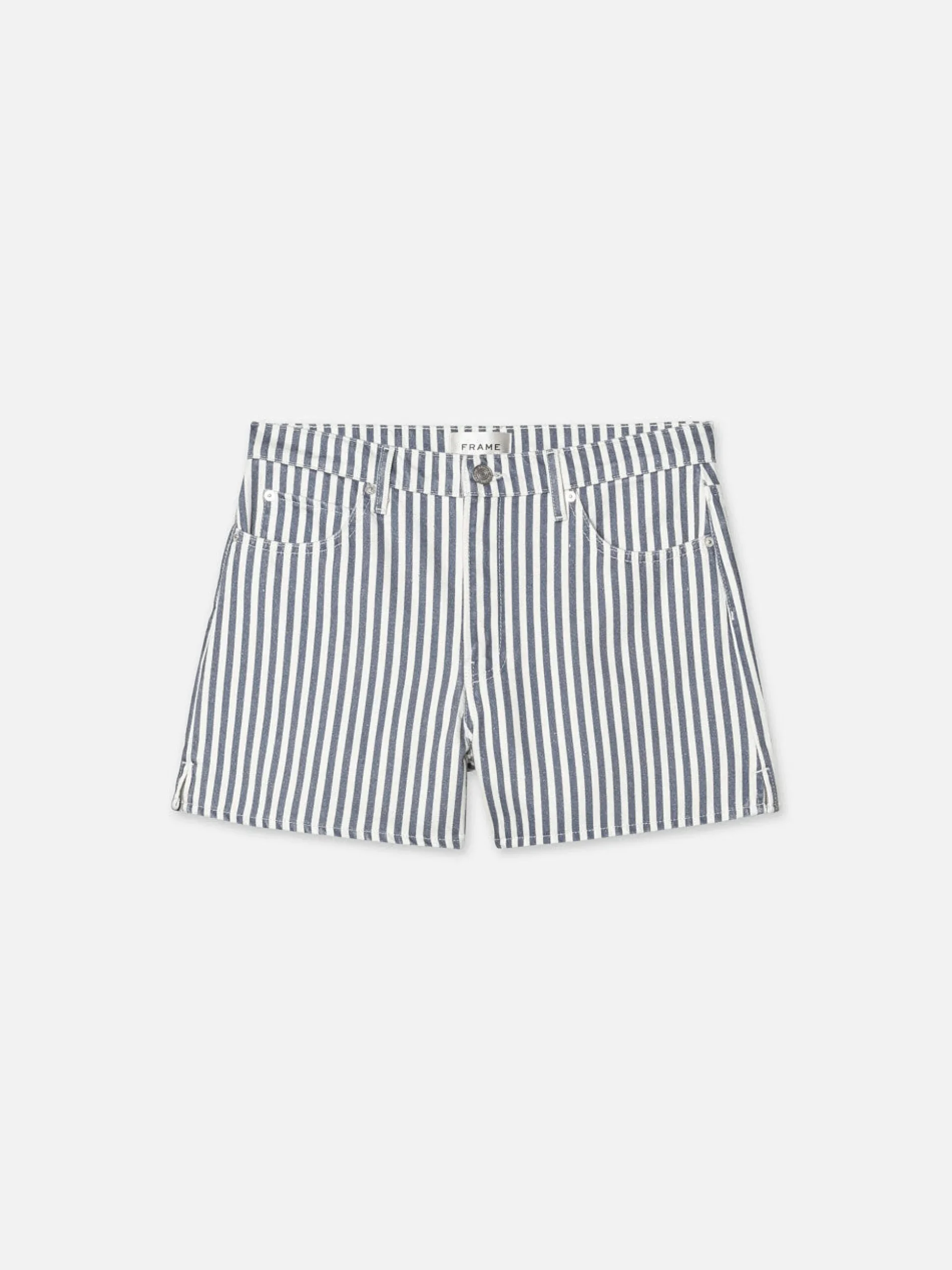 The Vintage Relaxed Short in Seaport Stripe