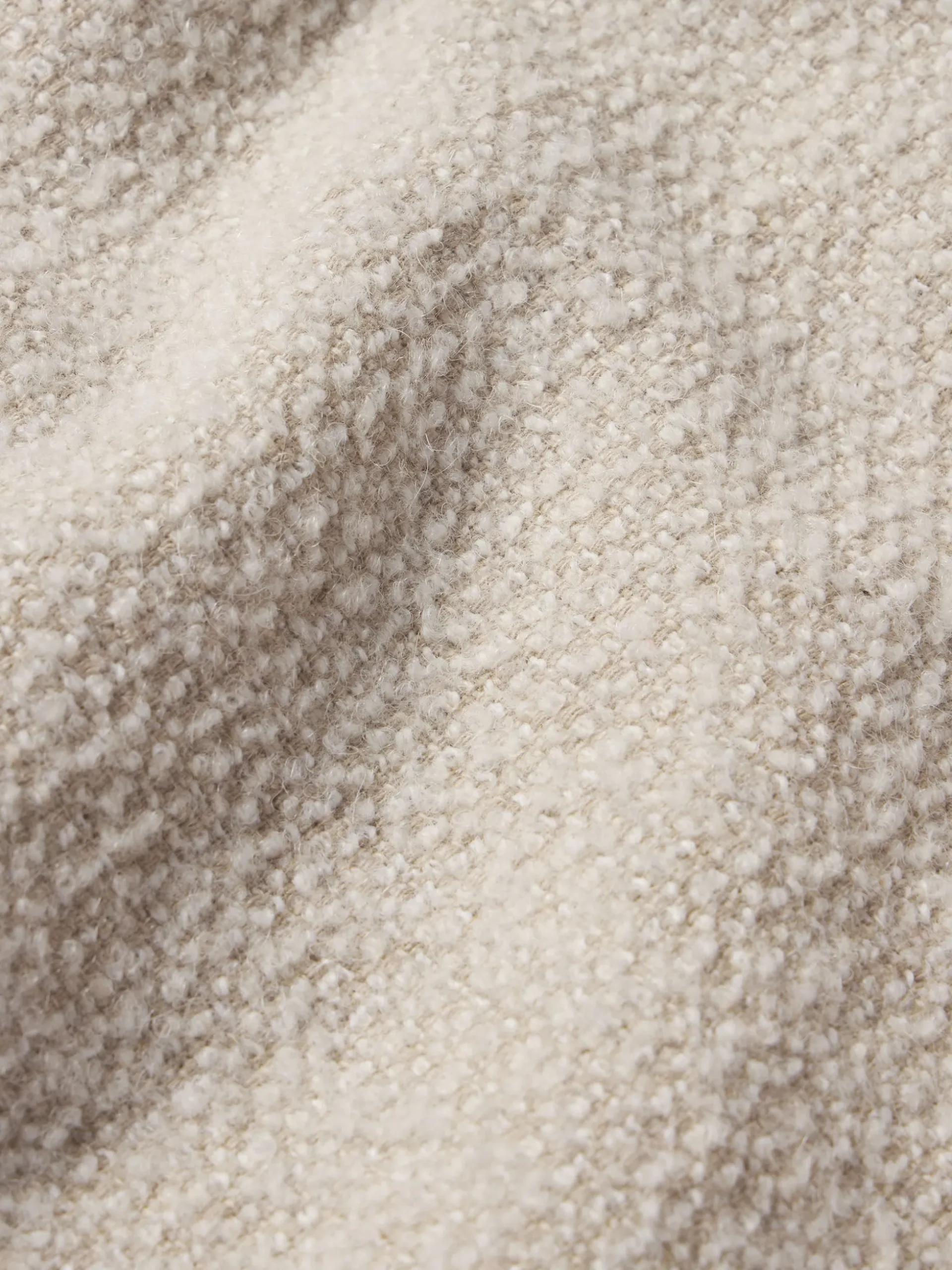 Tweed Overshirt Jacket in Dove Tweed